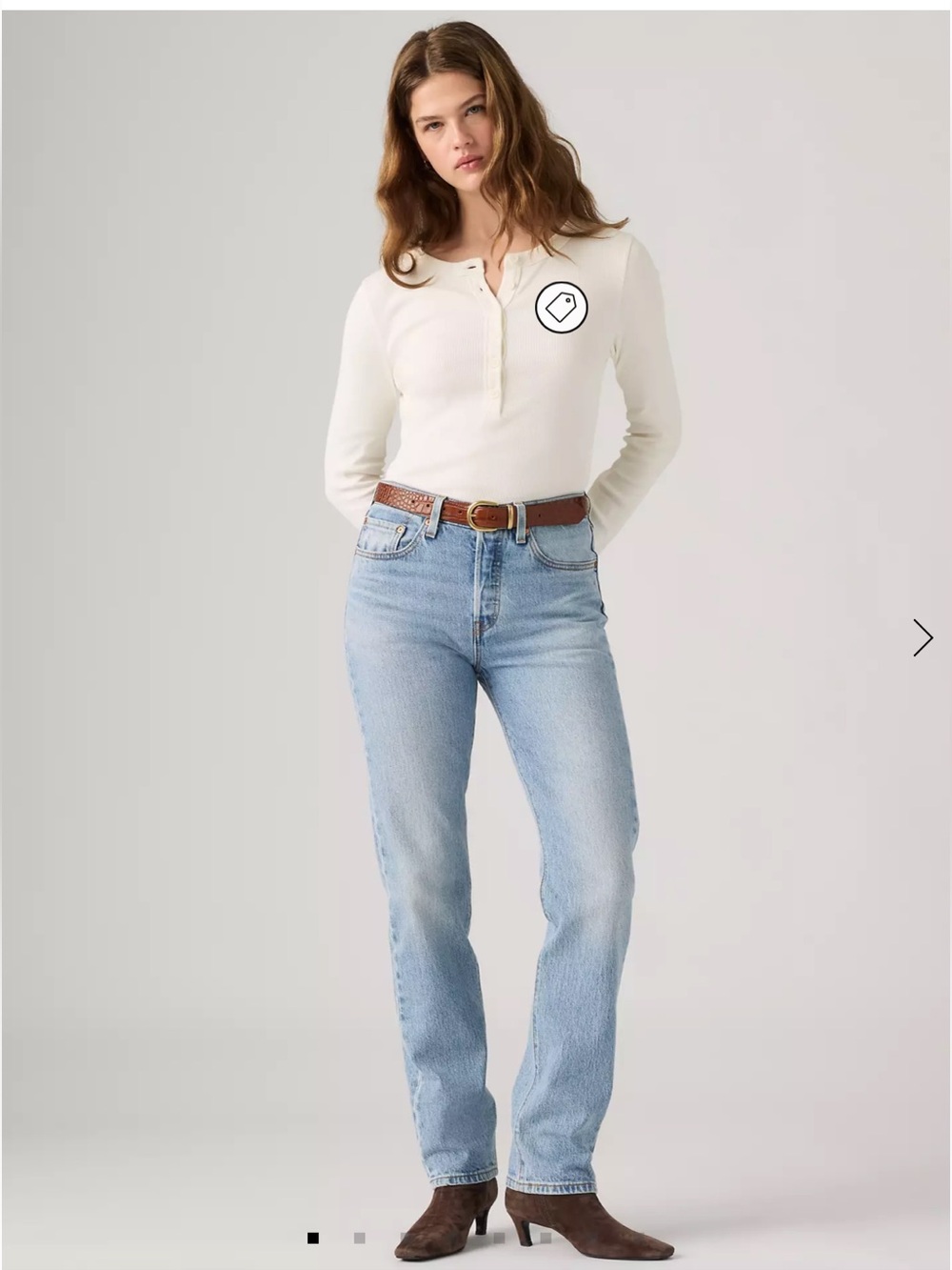 Levi’s Premium 501 Original Jeans NWT High Rise Straight Leg Light Wash
